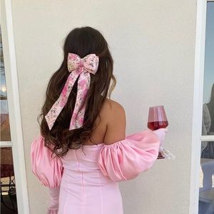 Love Shack Fancy pink bow